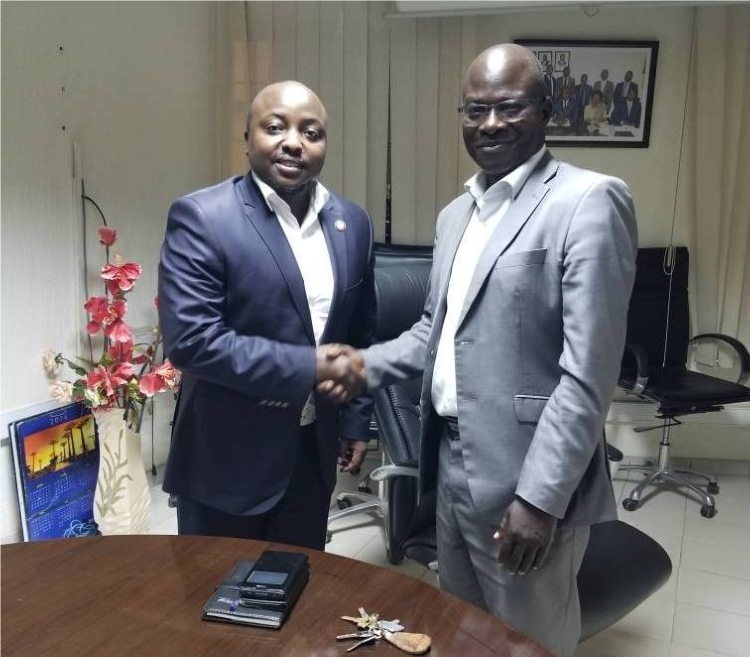 Visite de travail avec le Coordonnateur du Bureau National Togolais de la Carte Brune CEDEAO, M. CLAUDE BAKOYIMA